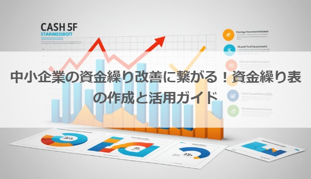 中小企業の資金繰り改善に繋がる！資金繰り表の作成と活用ガイド